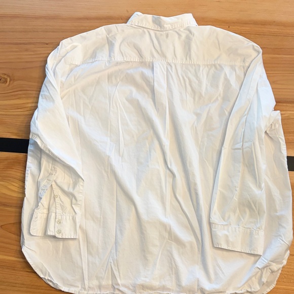 J. Crew 2 Shirt Bundle - 2X Black and White Cotton Tunic Button Down Shirts - Picture 8 of 10